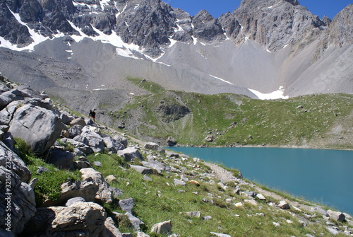 lake in mountains