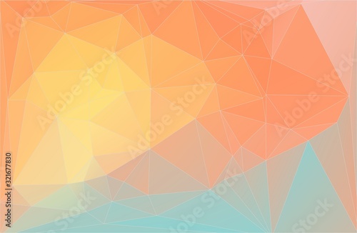Flat triangle background for your design