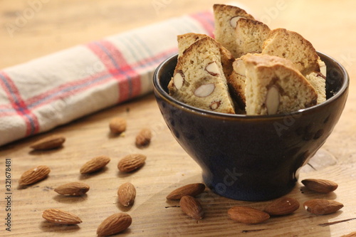 croquants aux amandes photo