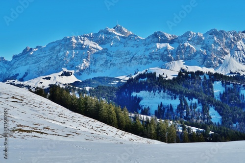 Winterliche Berglandschaft