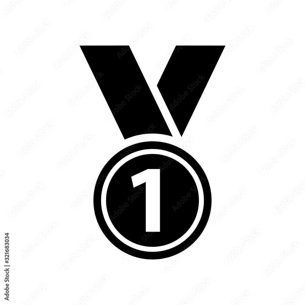 medals icon vector design logo template EPS 10 medals icon vector design logo template EPS 10