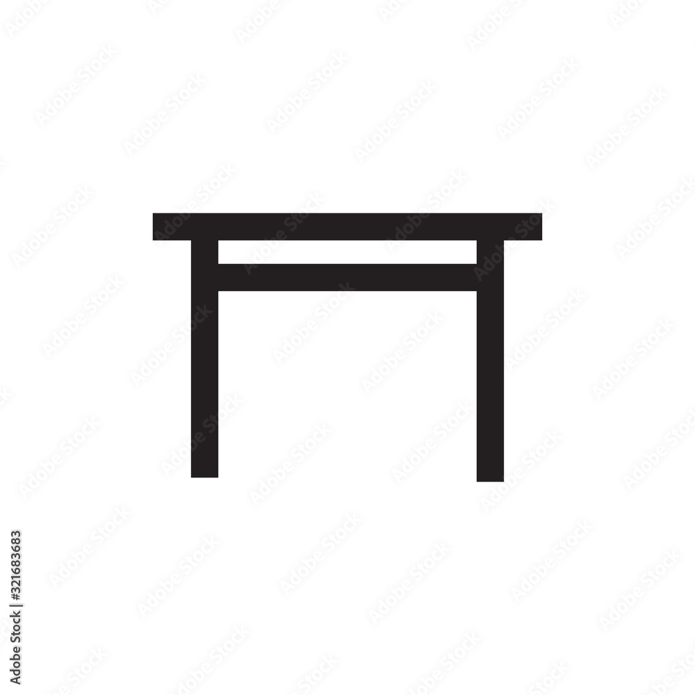 table icon design vector logo template EPS 10 table icon design vector logo template EPS 10