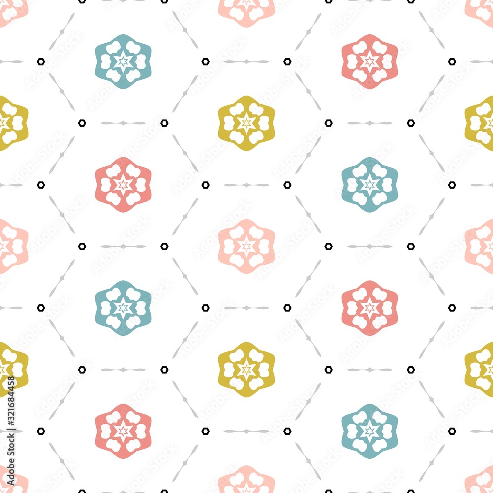 Pastel colored stylish texture. Modern background with fancy elements. Abstract seamless pattern Pastel colored stylish texture. Modern background with fancy elements. Abstract seamless pattern