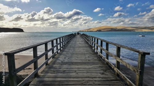 pier on the lake