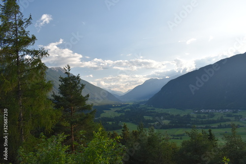 Landschaft von Österreich