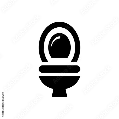 toilet icon vector design logo template EPS 10
