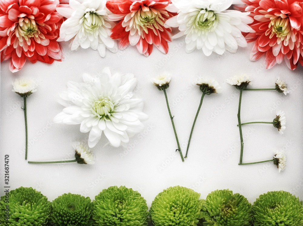 Beautiful spring flowers bouquet for greetings isolated on white