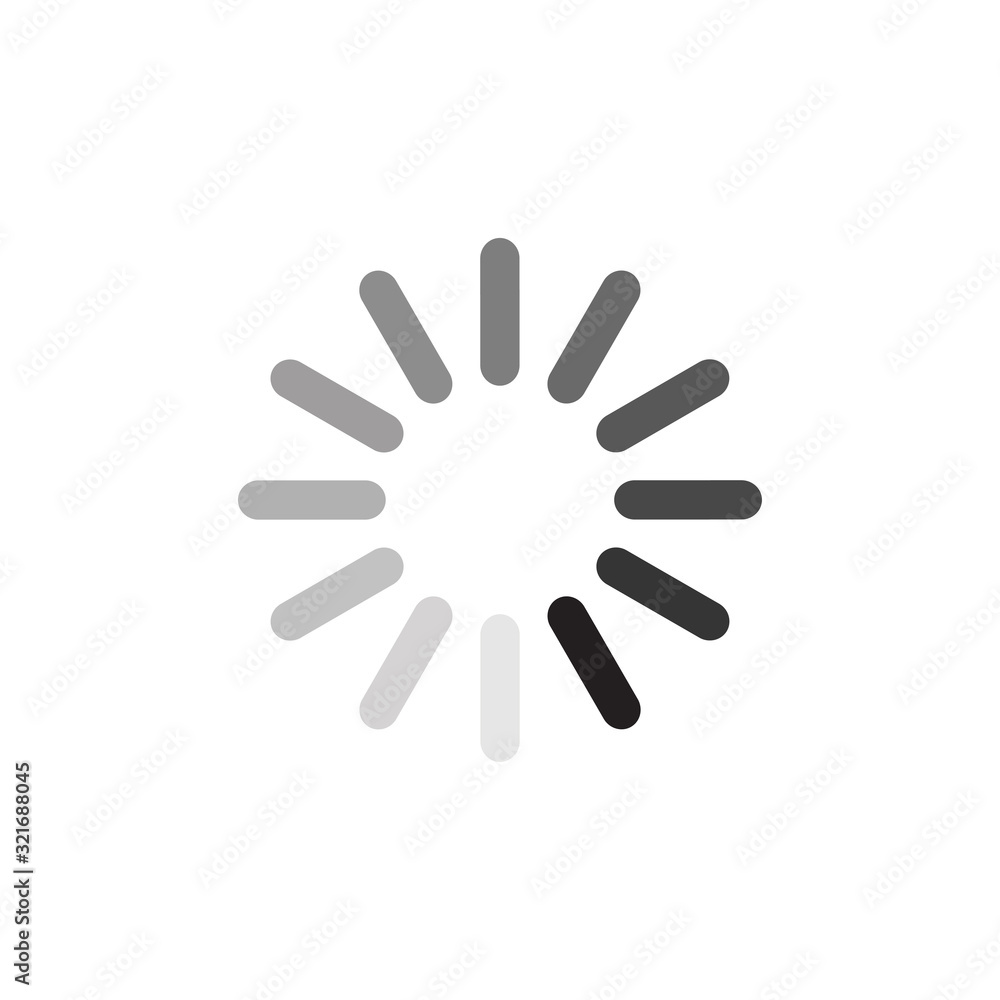 loading icon design vector logo template EPS 10 loading icon design vector logo template EPS 10