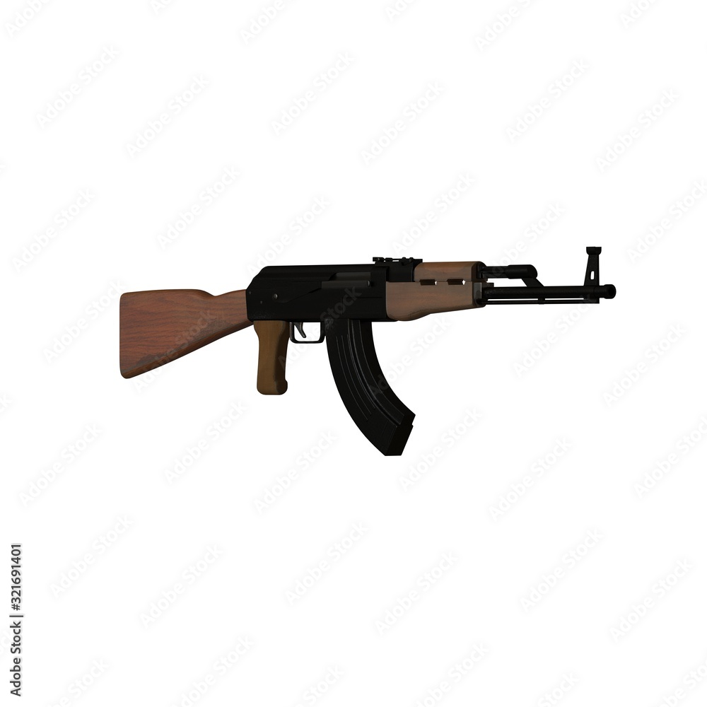Machine gun on a white background. Isolate. Machine gun on a white background. Isolate.