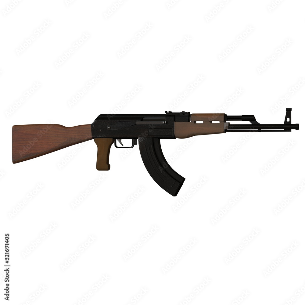 Machine gun on a white background. Isolate. Machine gun on a white background. Isolate.