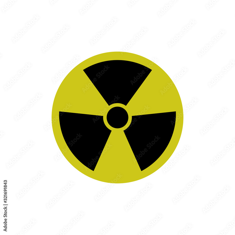 nuclear icon design vector logo template EPS 10 nuclear icon design vector logo template EPS 10