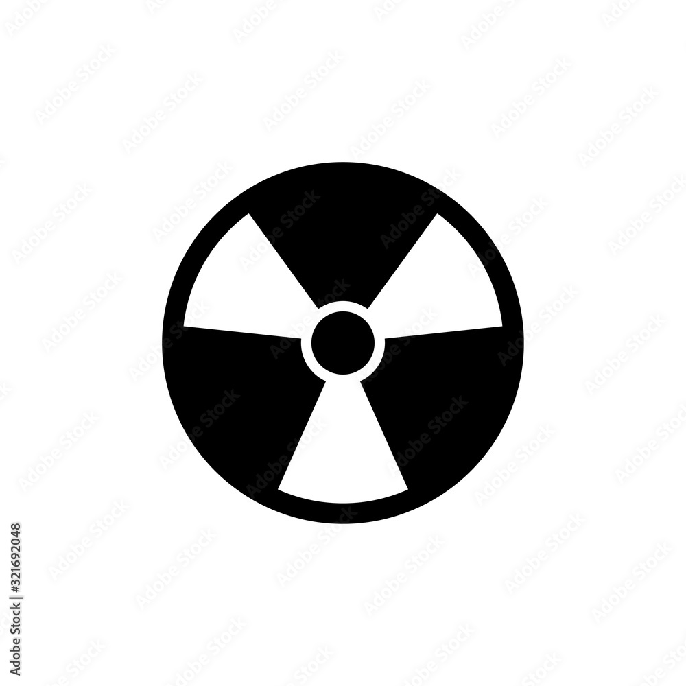 nuclear icon design vector logo template EPS 10 nuclear icon design vector logo template EPS 10