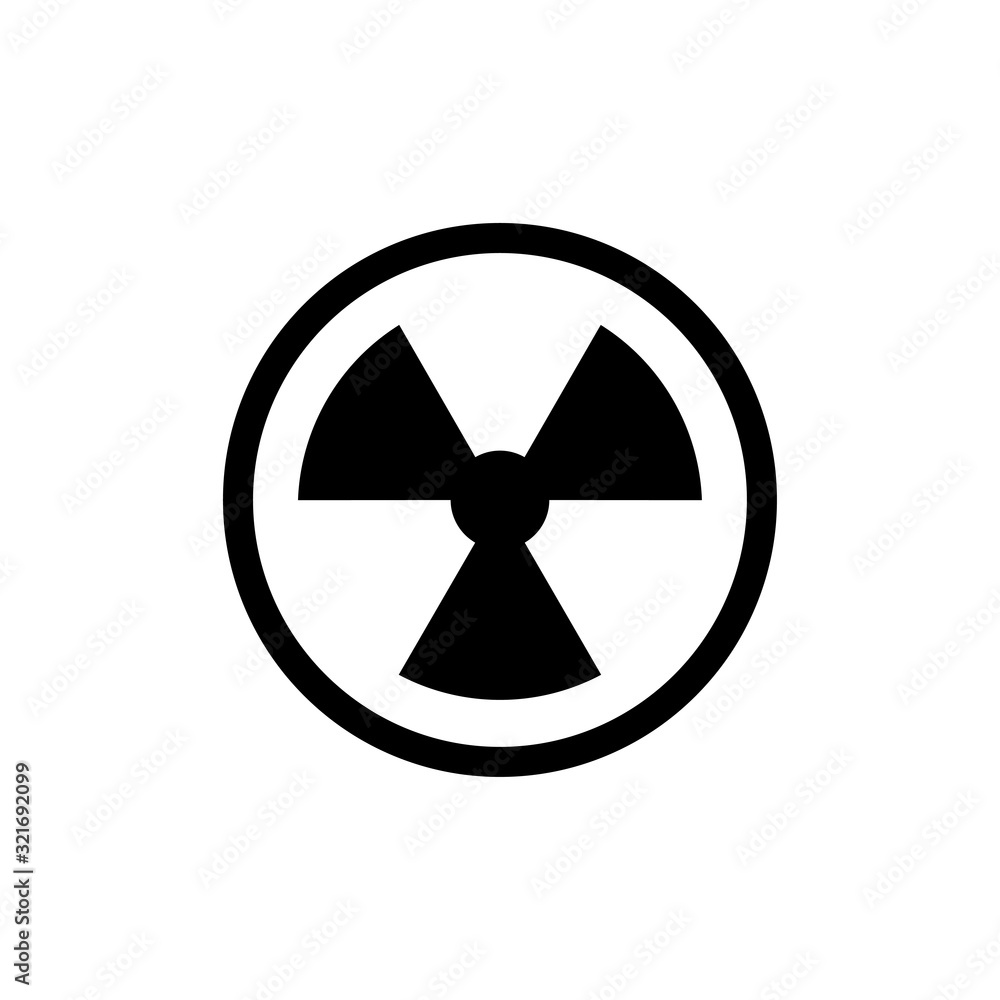 nuclear icon design vector logo template EPS 10 nuclear icon design vector logo template EPS 10