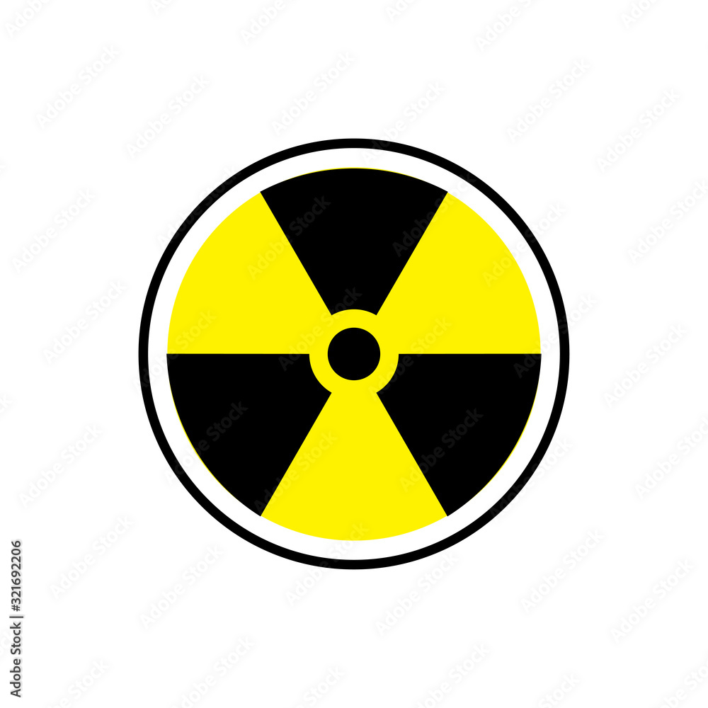 nuclear icon design vector logo template EPS 10 nuclear icon design vector logo template EPS 10