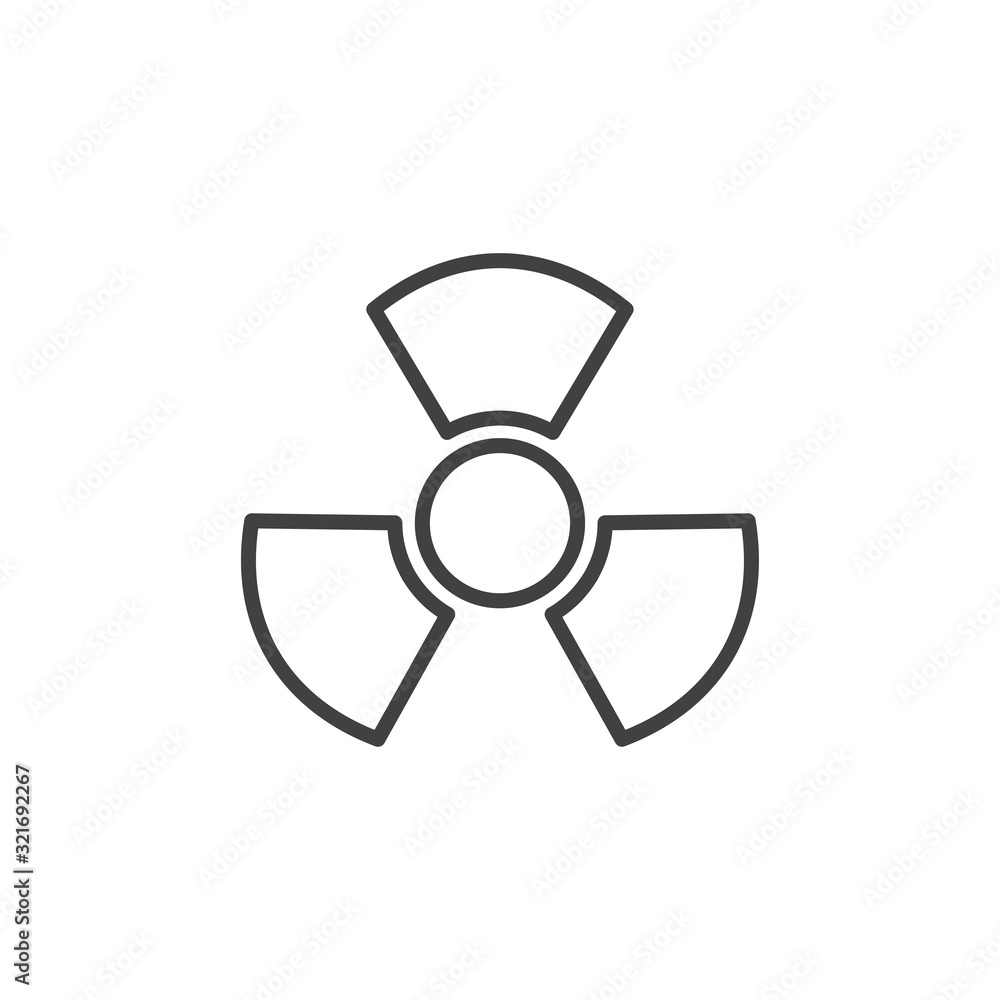 nuclear icon design vector logo template EPS 10 nuclear icon design vector logo template EPS 10