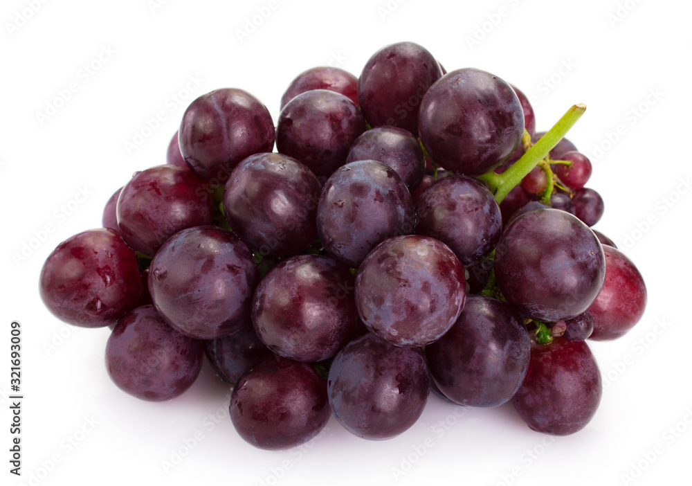 Fresh grape on white background Fresh grape on white background