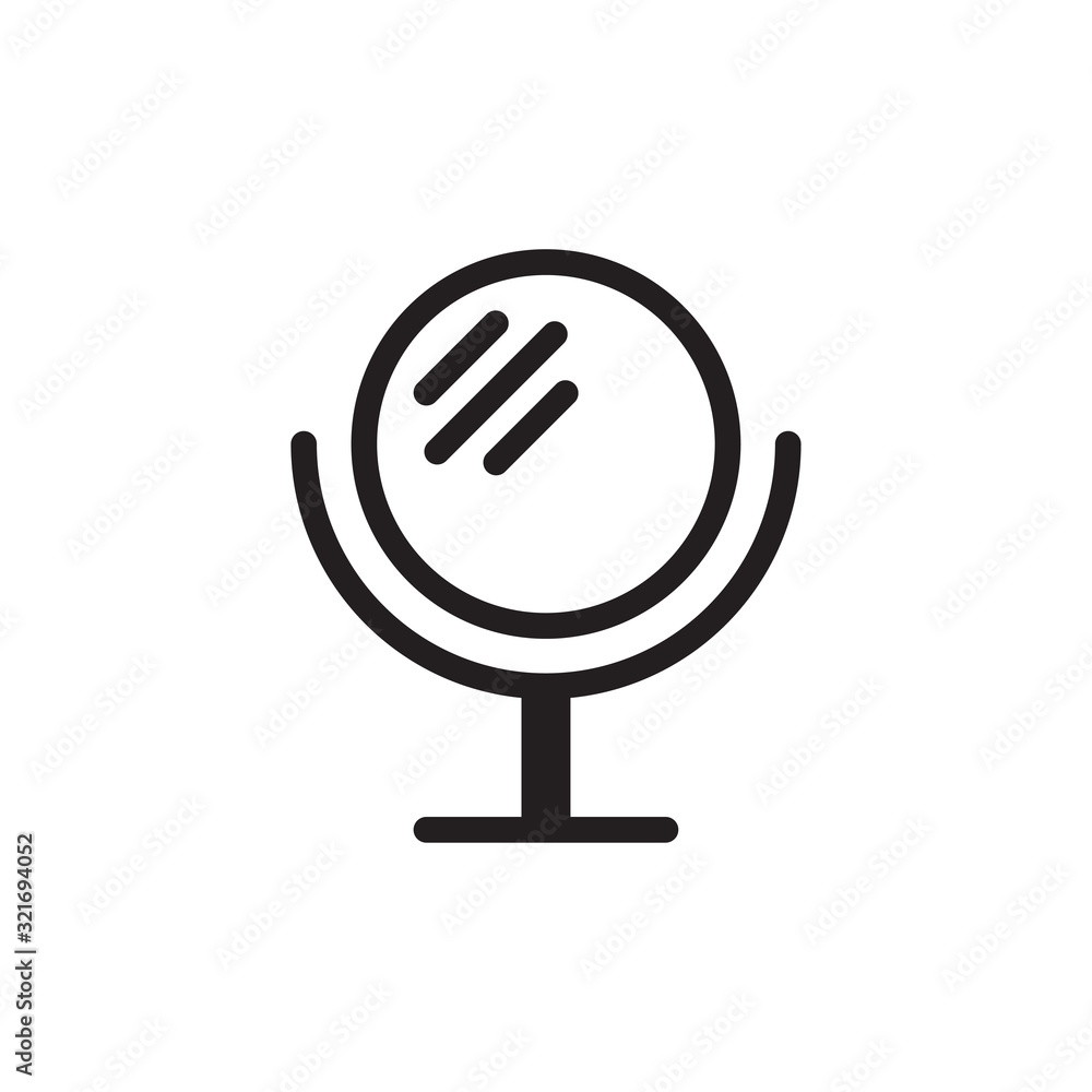 mirror icon design vector logo template EPS 10 mirror icon design vector logo template EPS 10