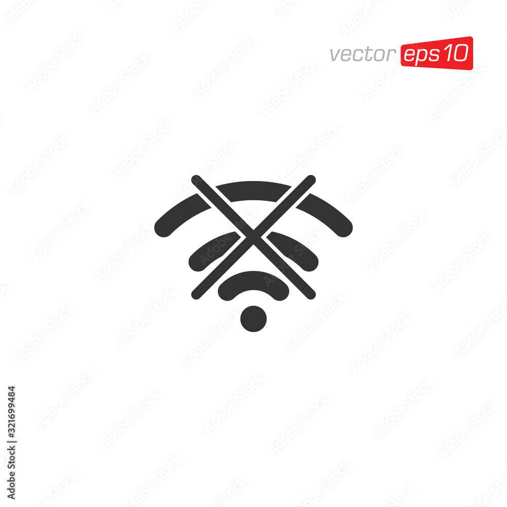 Wifi Signal Icon Design Vector Wifi Signal Icon Design Vector