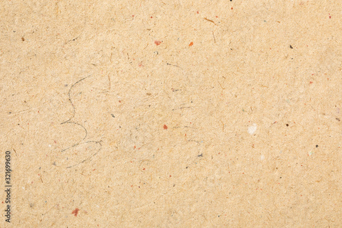 Vintage texture of cardboard box made in the 1970s