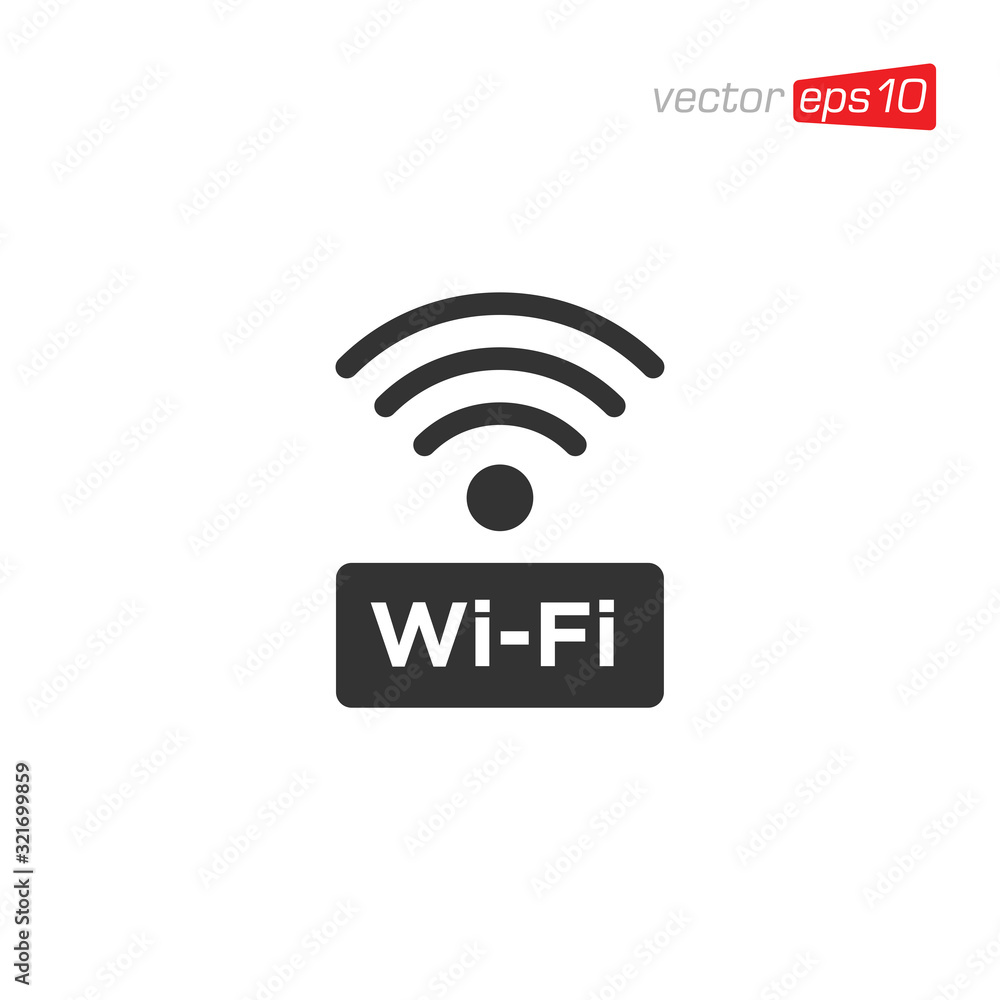 Wifi Signal Icon Design Vector Wifi Signal Icon Design Vector