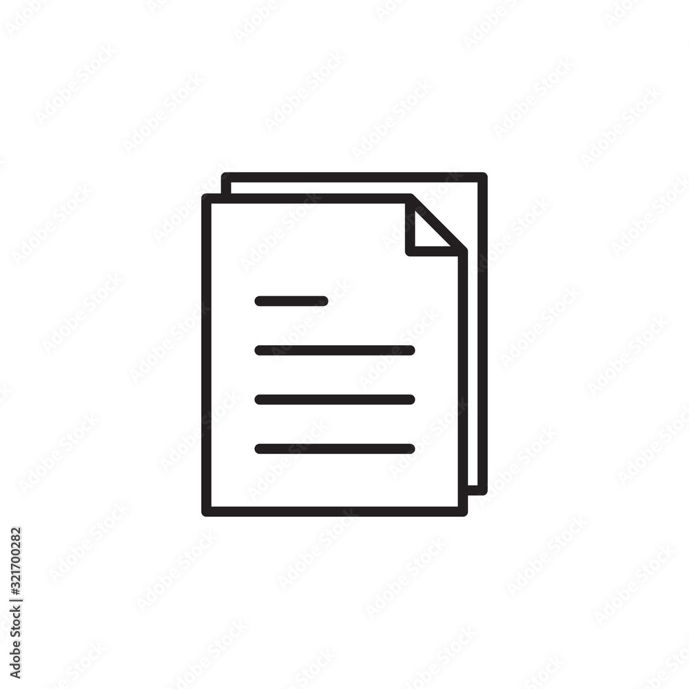 paper icon design vector logo template EPS 10 paper icon design vector logo template EPS 10
