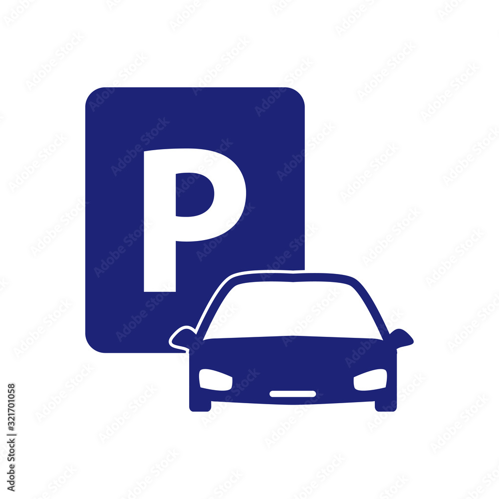 parking icon design vector logo template EPS 10 parking icon design vector logo template EPS 10