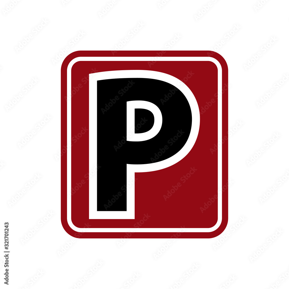 parking icon design vector logo template EPS 10 parking icon design vector logo template EPS 10