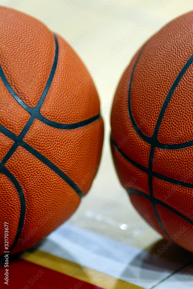 Obraz premium Pair of Basketballs 0723
