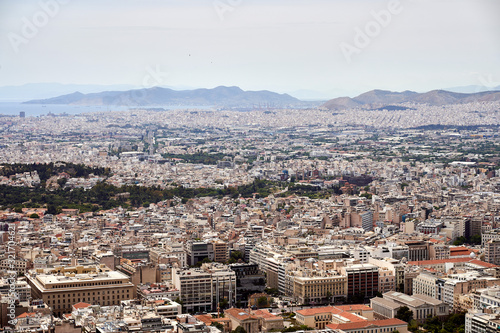 Views of the city of Athens in Greece © Mindaugas