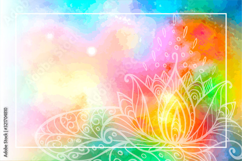 Colorful gradient background. Vector illustration.