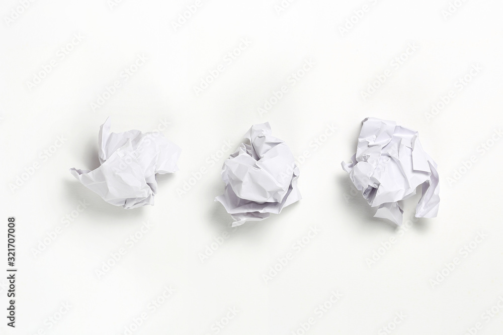 crumpled paper balls crumpled paper balls