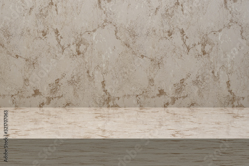 3D Rendering,Marble table luxury background for display product stand with empty copy space for party, promotion social media banners, posters,birthday,luxury background for advertise product