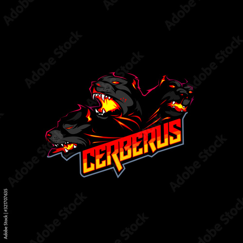 cerberus mascot logo