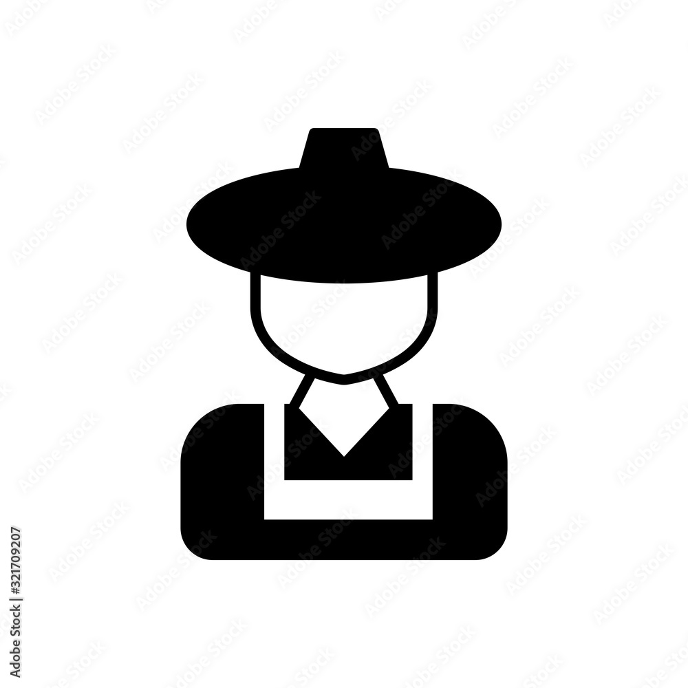 Farmer icon. design template vector Farmer icon. design template vector
