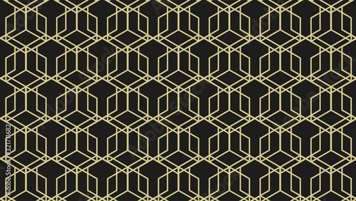 Geometric pattern structure, print for branding, textiles and wallpaper
