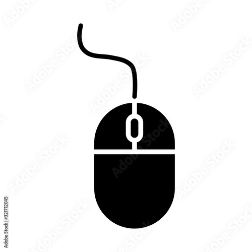 mouse icon design vector logo template EPS 10