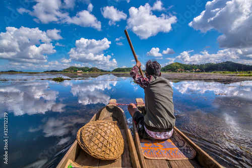 loktak lake manipur india