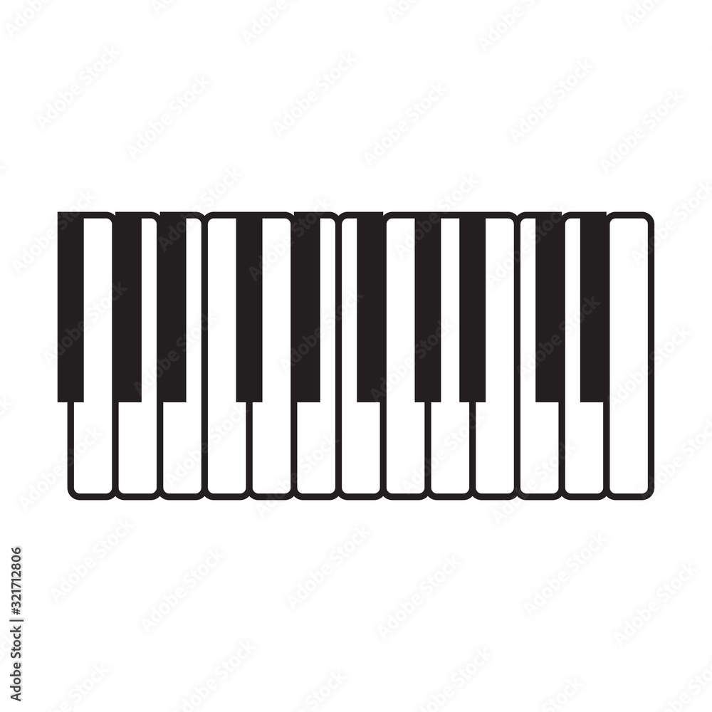 piano icon vector design logo template EPS 10 piano icon vector design logo template EPS 10