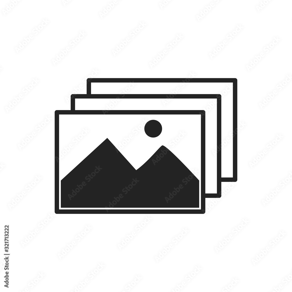 picture icon design vector logo template EPS 10 picture icon design vector logo template EPS 10