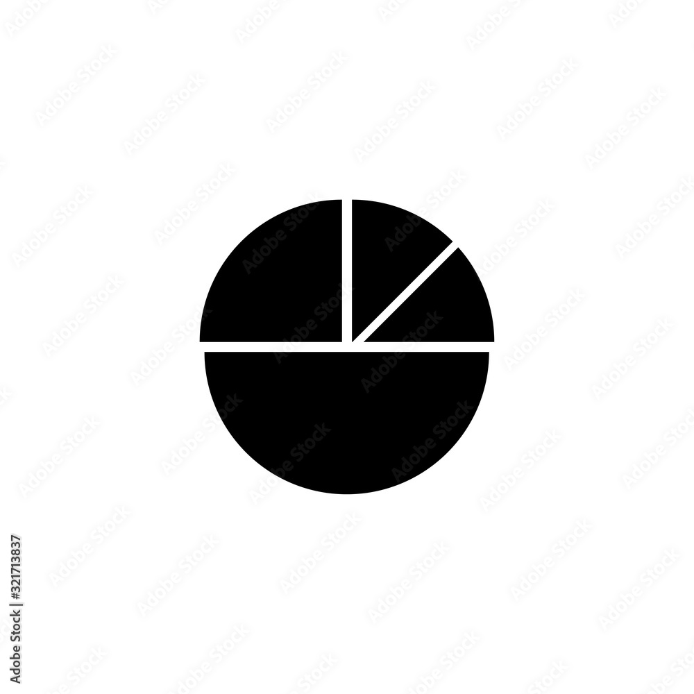 pie chart icon design vector logo template EPS 10 pie chart icon design vector logo template EPS 10