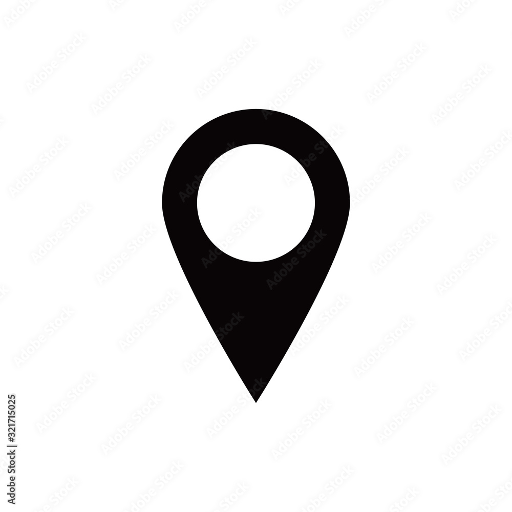 pin location icon vector design logo template EPS 10 pin location icon vector design logo template EPS 10