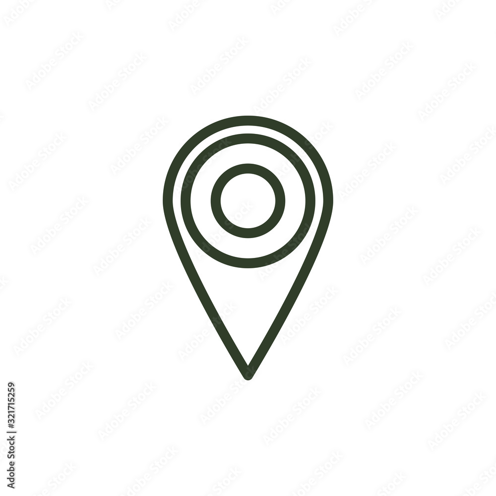 pin location icon vector design logo template EPS 10 pin location icon vector design logo template EPS 10