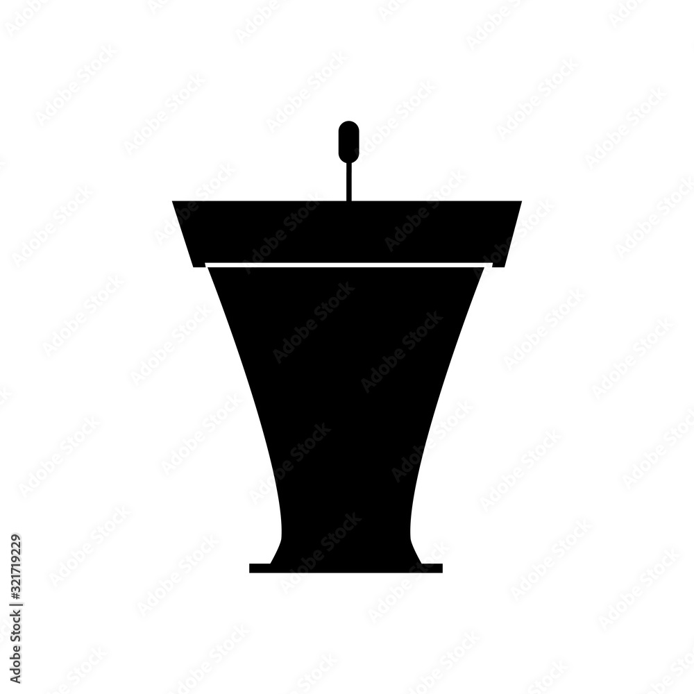 podium icon design vector logo template EPS 10 podium icon design vector logo template EPS 10