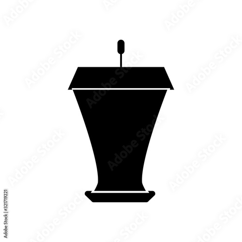 podium icon design vector logo template EPS 10