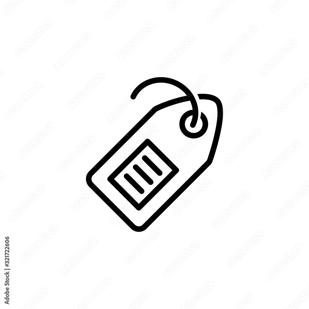 Fototapeta premium Price tag icon design vector logo template EPS 10