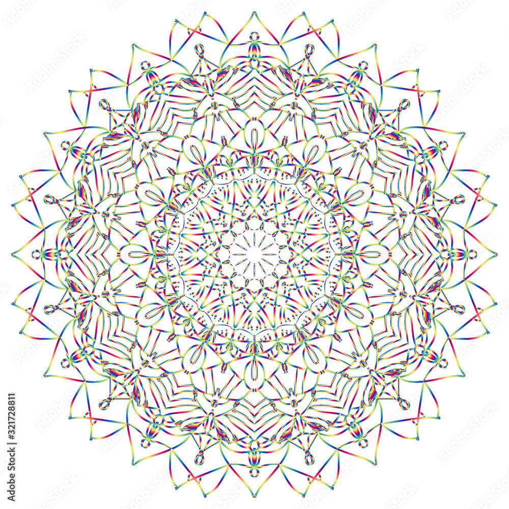 Mandala decoration. 