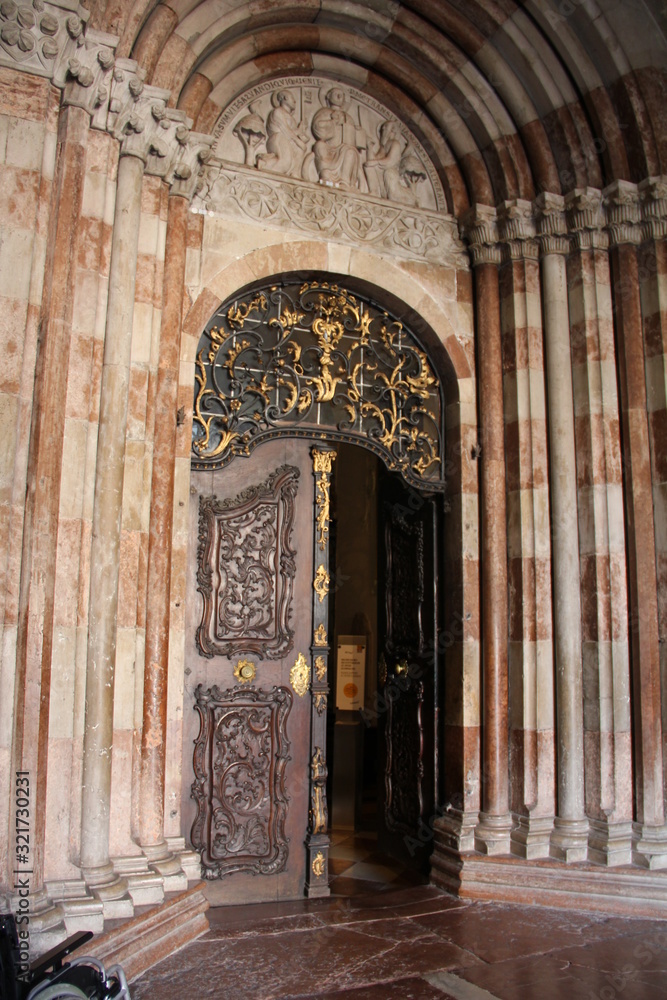 ornate arched doorway