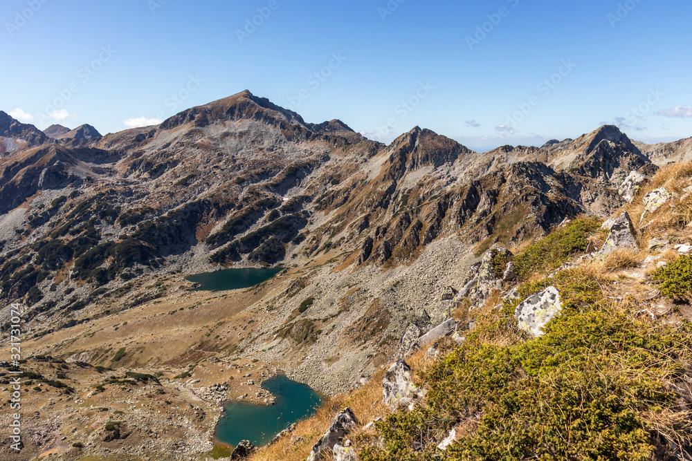 Landscape from Dzhano peak, Pirin Mountain, Bulgaria Landscape from Dzhano peak, Pirin Mountain, Bulgaria