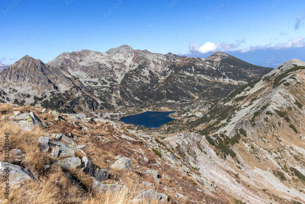Landscape from Dzhano peak, Pirin Mountain, Bulgaria