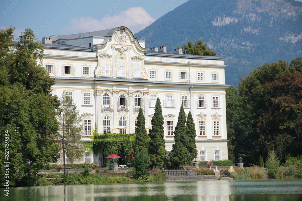 palace on the lake